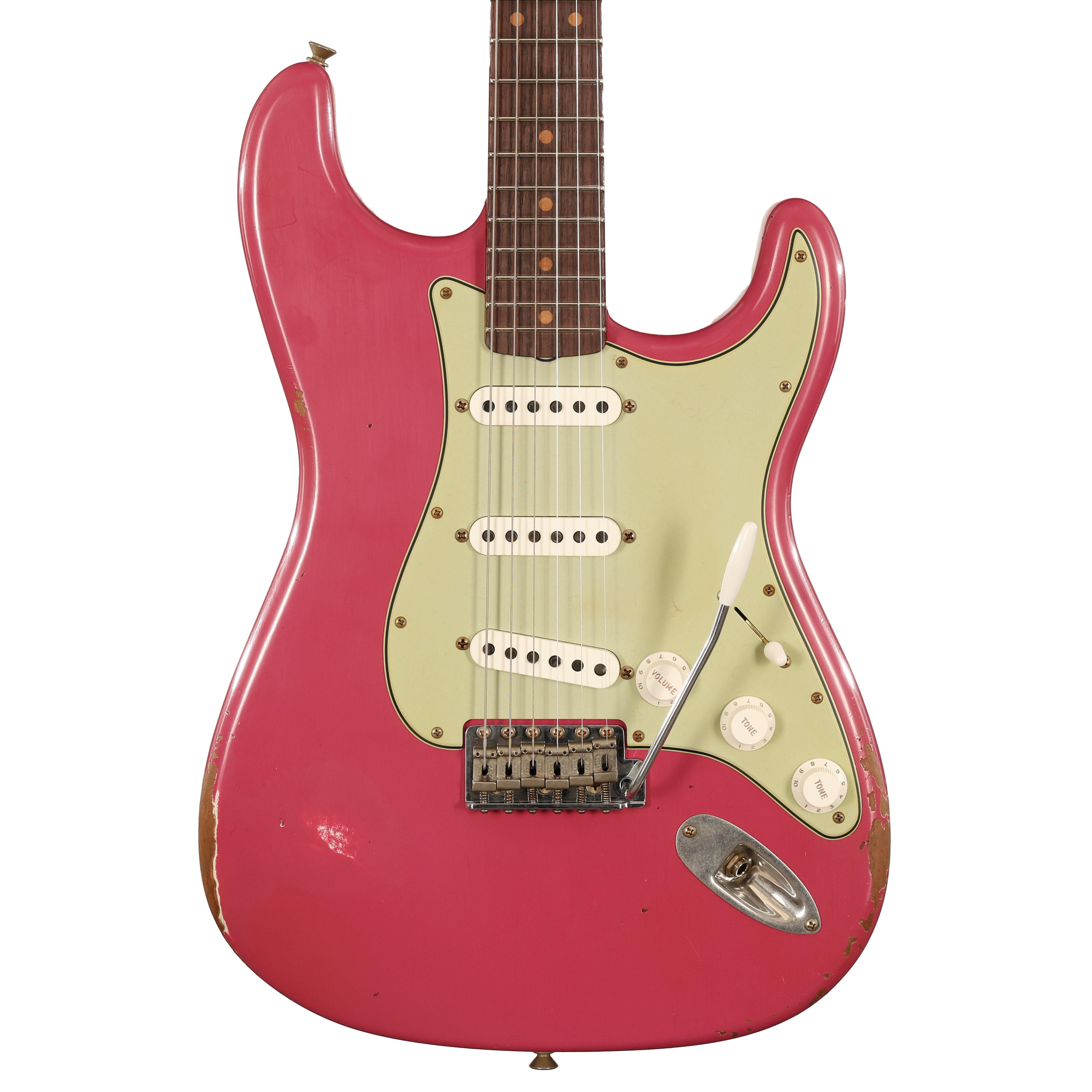 Fender Custom Shop 60's Stratocaster Relic in Faded Dakota Red